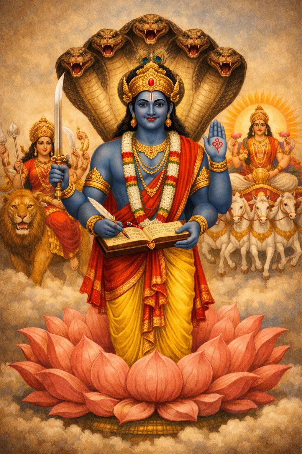 Prabhu Shri Chitragupta Maharaj — CRCMP Chitragupta Puja